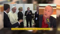 Rencontre Macron/Pape François : 