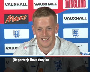 Pickford glad to be pleasing his mates on Snapchat