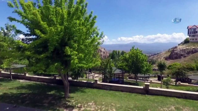 Harput Kalesi'nde Restorasyon Çalışmaları Havadan Görüntülendi