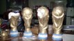 Decomisan trofeos del Mundial falsos con cocaína en su interior