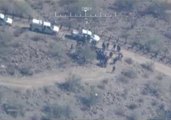 US Border Patrol Video Claims to Show 57 People Illegally Crossing Border