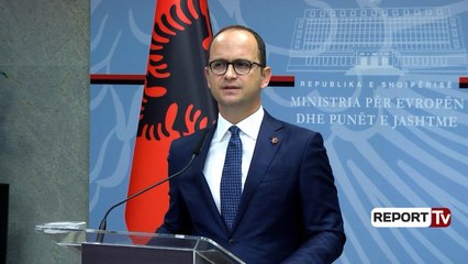Report Tv - Bushati: Ditë e gëzuar, BE vendosi çeljen e negociatave në qershor 2019