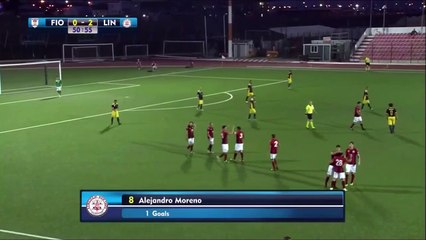 UEFA2-0 Álex Moreno Goal   Champions League  Preliminary Semifinal - 26.06.2018 Lincoln Red Imps 2-0 SP La Fiorita