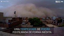 Inédito: como é ser apanhado por uma tempestade de poeira