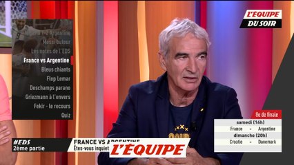 R. Domenech «Il faut enfermer Messi» - Foot - CM 2018 - Bleus
