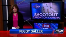 Surveillance Video Captures Terrifying Shootout in Ohio