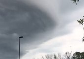 Shelf Cloud Leads Stormy Weather in Lexington, Kentucky