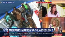 Migrants: Emmanuel Macron va-t-il assez loin ?