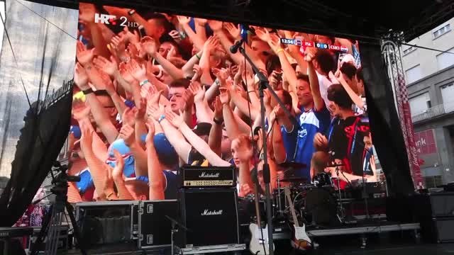 Hırvat Taraftarların Dünya Kupası Coşkusu