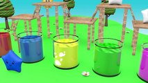 Learn colors with stars and toys - 3d cartoons