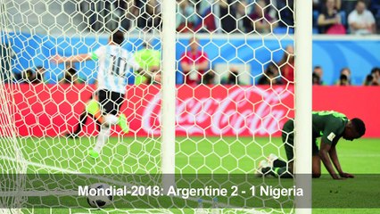 Mondial-2018: L'Argentine se qualifie sur le fil en 8es