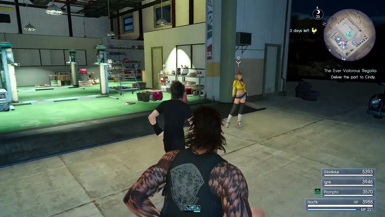 FINAL FANTASY XV No pain, No Gem Side Quest and Royal Tomb
