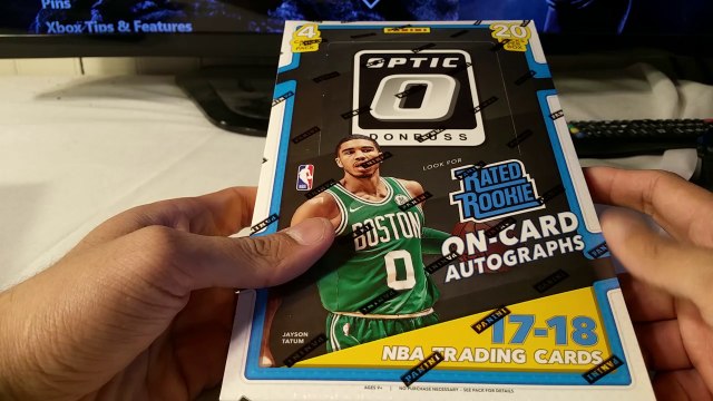 17-18 Panini Donruss Optic 1st Off the Line Hobby box NBA Basketball Trading cards.