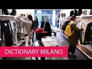 DICTIONARY MILANO - ITALY, MILAN