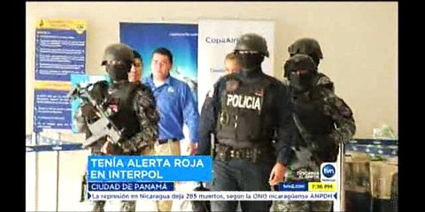 TVN director de la Policía Nacional - captura de Jaime Powell, presunto narco