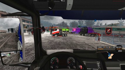 Euro Truck Simulator 2 - Convoi 24S du 17 Février 2018 (Partie 9)