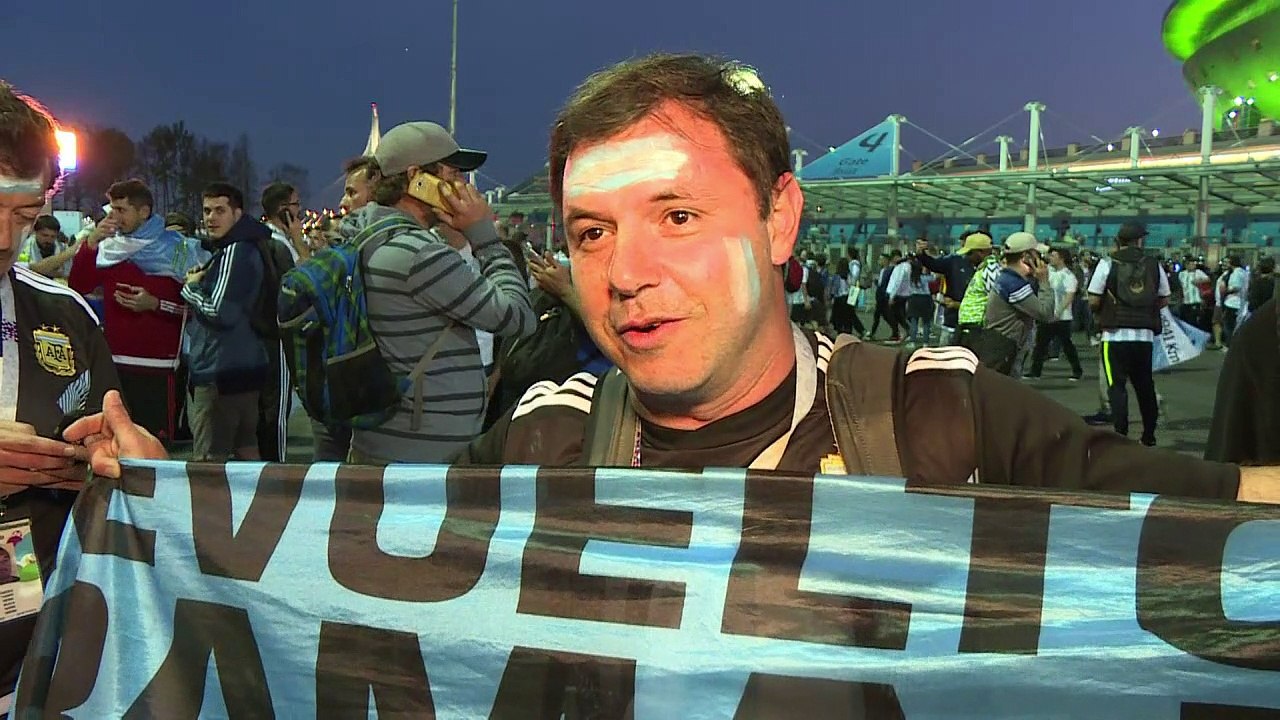 Argentinos em êxtase