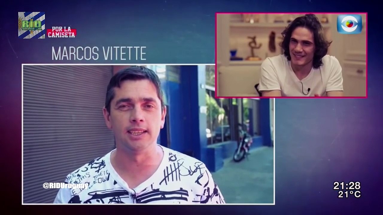 Especial Edinson Cavani con Rafa Cotelo en  Por la Camiseta  (Programa completo HD)