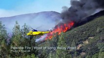 Firefighters continue to battle growing Pawnee Fire in Northern California