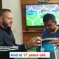 This deaf-blind soccer fan is still able to enjoy the magic of the World Cup!