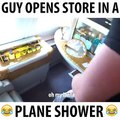 $21,000 FIRST CLASS AIRLINE SEAT...TURNED INTO A STORE ✈️✈️✈️LIKE & SHARE :)Get your merch HERE:
