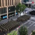 Военнослужащие Национальной армии Азербайджана продолжают подготовку к военному параду в честь 100-летия Вооруженных сил АР