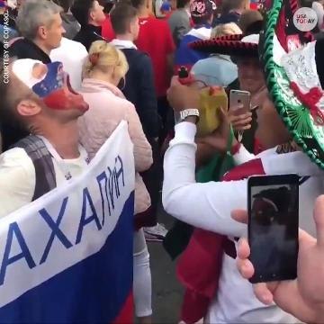Soccer devotion breaks barriers during World Cup