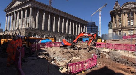 Ancient Road Unearthed at New Street