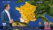 Un grand soleil cet après-midi avec des températures estivales: jusqu'à 30C° à Paris et 32C° pour le sud-ouest