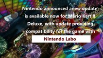 Mario Kart 8 Deluxe Gets a New Update Adding Support for Nintendo Labo island