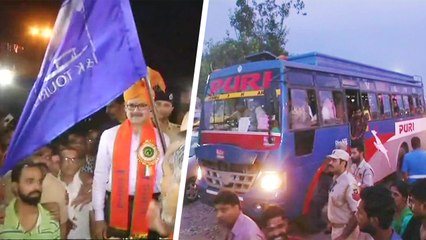 Amarnath Yatra हुई Start, Pilgrims का First Batch हुआ रवाना । वनइंडिया हिंदी