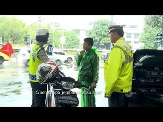 Driver Ojek Online ini Senang Masuk TV dan Dapat Hadiah Dari Korlantas Polri