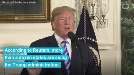 Trump Administration Sued By States Over iImmigrant Families