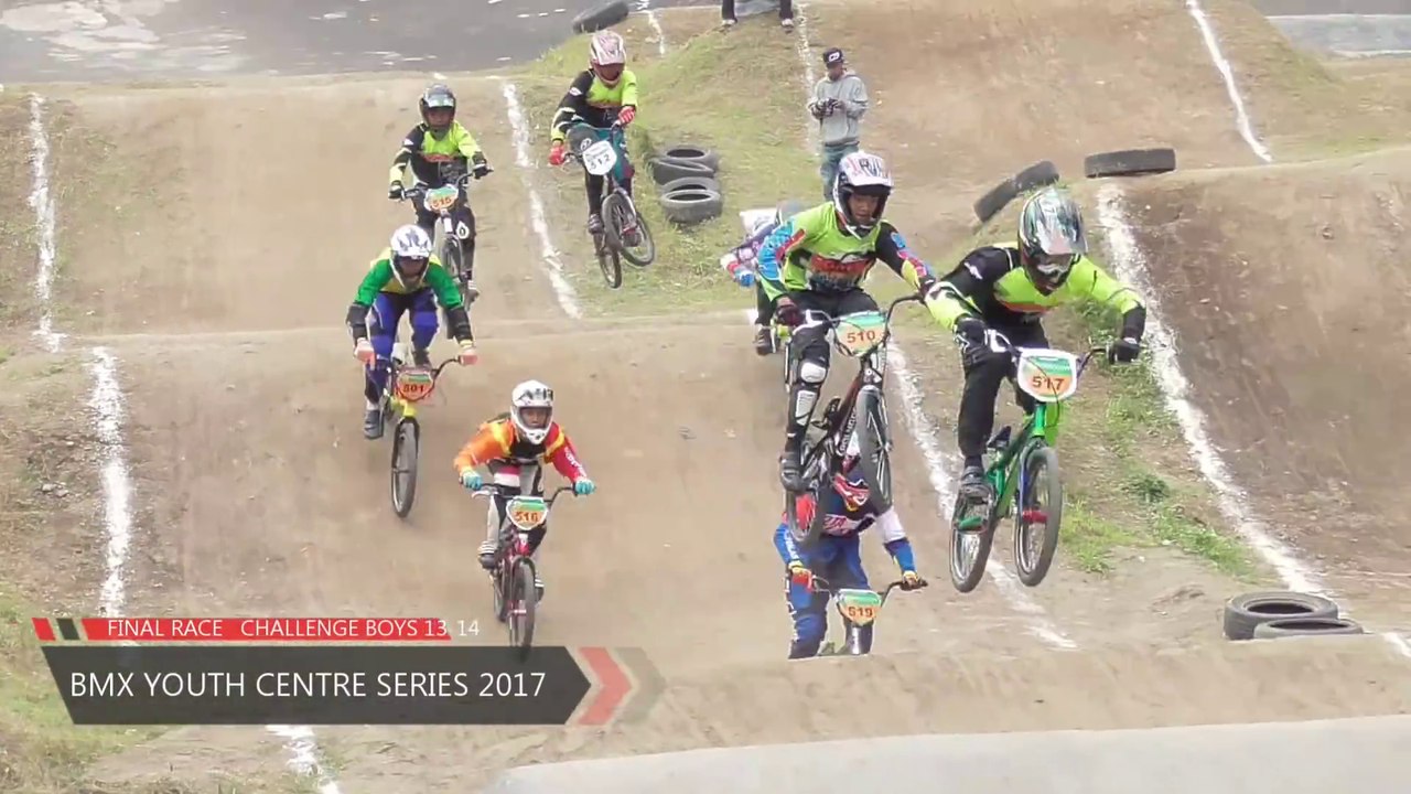 FINAL RACE CHALLENGE BOYS 13 14 #BMX YOUTH CENTRE SERIES 2017