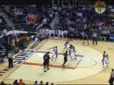 Shawn Marion meets Udonis Haslem at the rim and rejects his