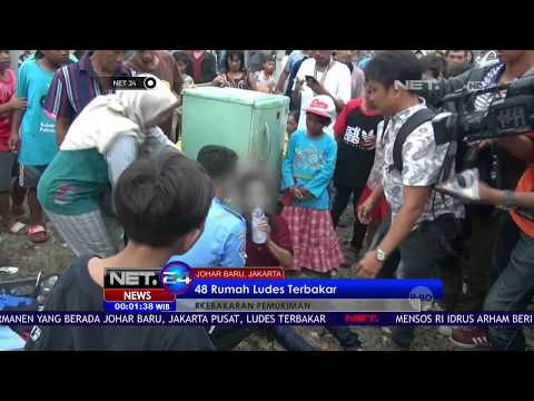 Kebakaran Permukiman, Pemadam Kebakaran Sulit Memasuki Lokasi -NET24