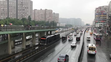 Yağış Etkili Oldu - İstanbul