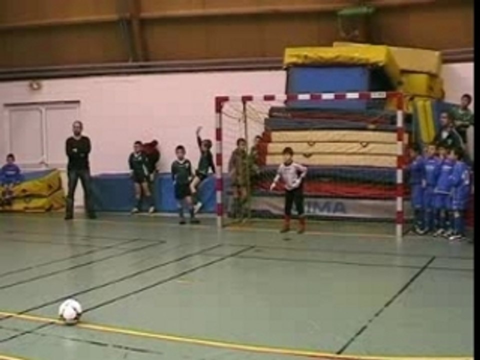 Clément en poussin 1 (8ans) tournoi Champagney (70)