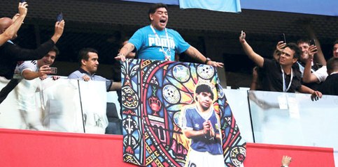 Arjantin - Nijerya Maçı, Maradona'nın Şovuna Sahne Oldu