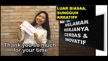 Tips CV Kreatif berbentuk Video atau Visual