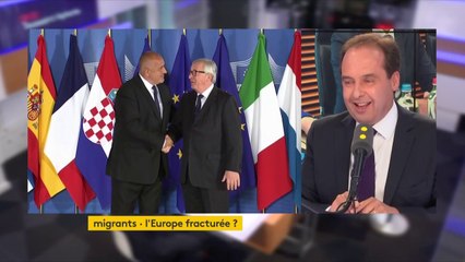 Jean-Christophe Lagarde, président de l'UDI, appelle à la création d'un ministère européen des migrations