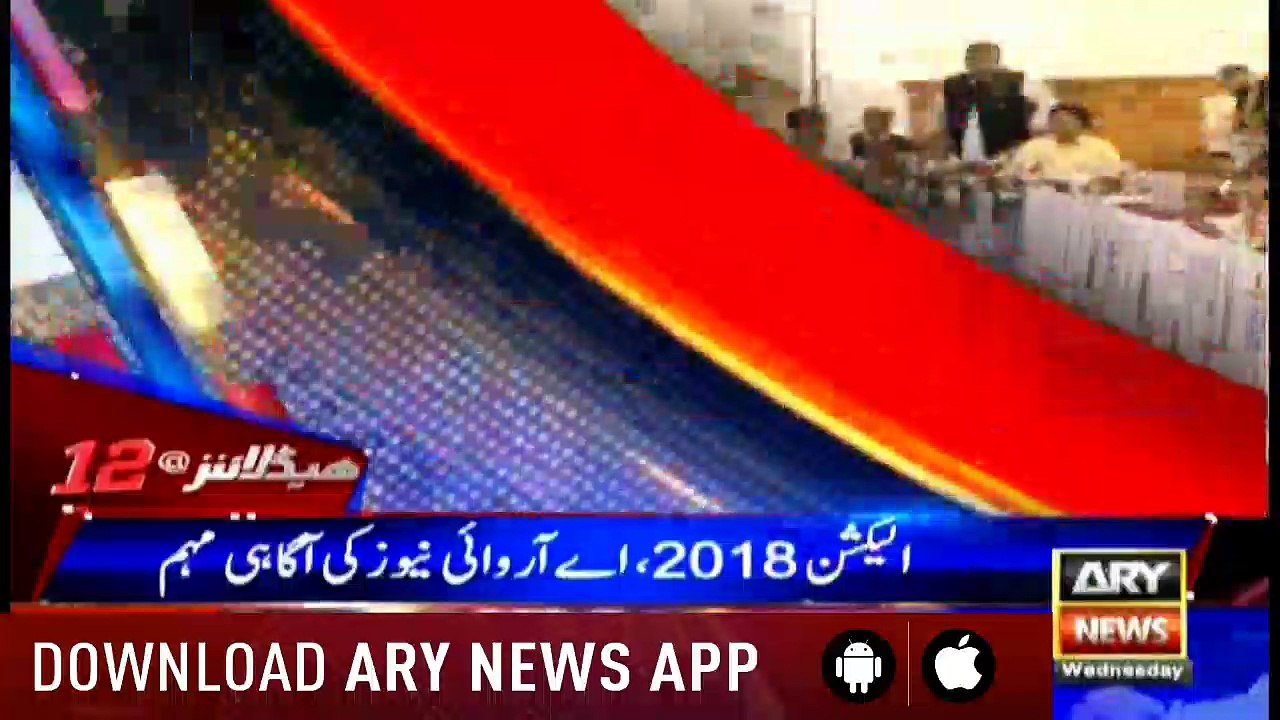 Headlines 1200 27th June 2018