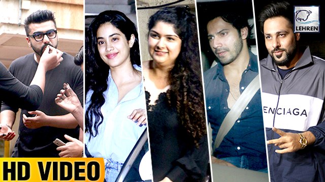 Arjun Kapoor's 33rd Birthday Celebration FULL VIDEO | Janhvi Kapoor Varun Dhawan