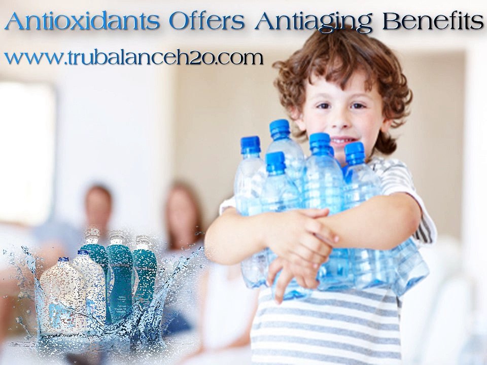 Antioxidants Offers Antiaging Benefits