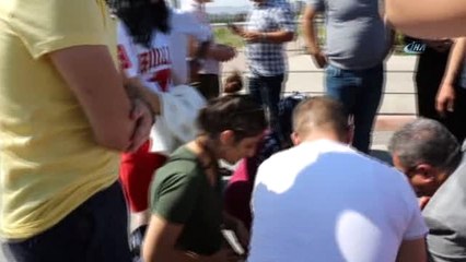 Yaralı Öğrenciye İlk Müdahaleyi Rektör Yaptı