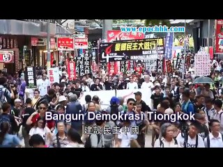Warga Hongkong Memperingati 25 tahun Pembantaian di Tiananmen Tiongkok