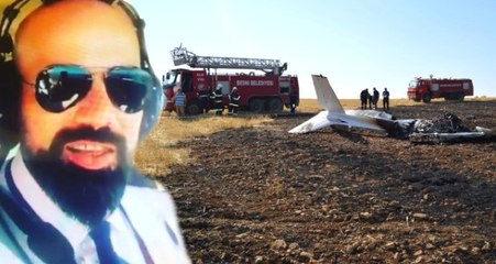 Adıyaman'da, Düşen Uçakta Ölen Pilotun Son Görüntüleri Ortaya Çıktı