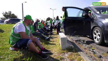 L'Avenir - Grève au centre de distribution du groupe Mesdtagh