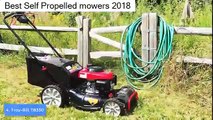 Best Self Propelled Lawn Mower 2018