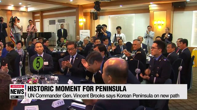 UN Commander Gen. Vincent Brooks says Korean Peninsula on new path